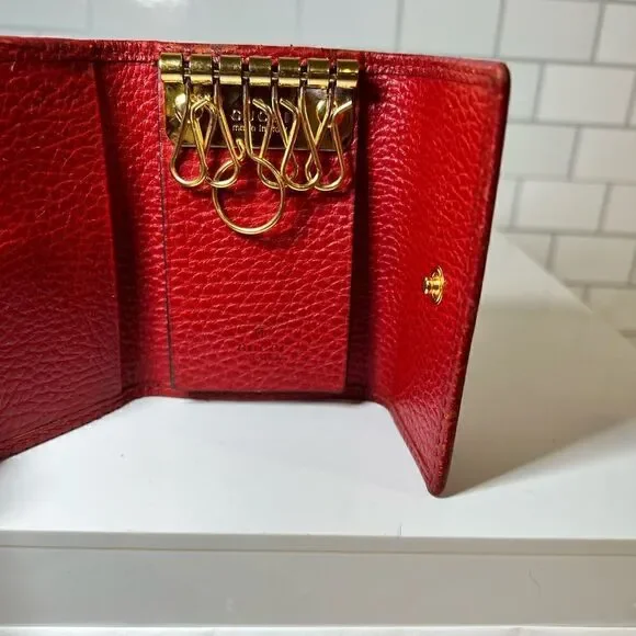 Authentic Gucci Marmont Key/Card Case - Picture 4 of 8